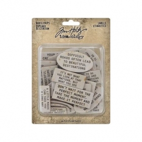 Tim Holtz - Quote Chips Labels