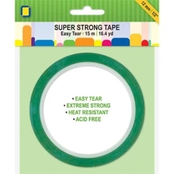 Super Strong Tape Easy Tear 15mx12mm