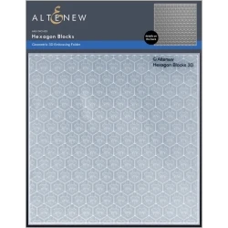 Altenew - Hexagon Blocks 3D Embossing Folder