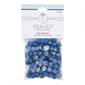Mystic Blue - Wax Beads -...