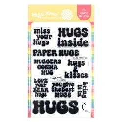 Retro Hug Clearstamps - Waffle Flower