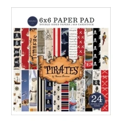 Pirates 6x6" Paper Pad - Carta Bella