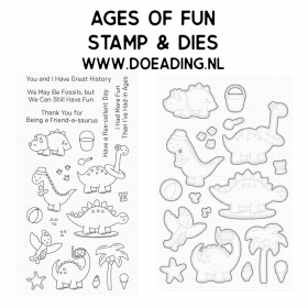 SET - Ages Of Fun - Stamps...