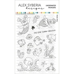 Underwater Wonders Clearstamps - Alex Syberia Designs