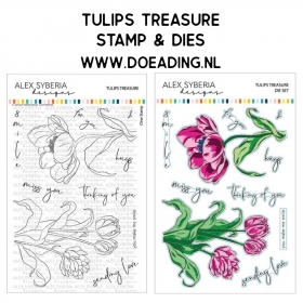 SET Tulips Treasure Stamps...