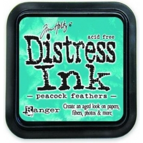 Peacock Feathers - Distress...