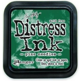 Pine Needles - Distress Ink...
