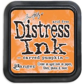 Carved Pumpkin - Distress...