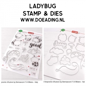 SET Ladybug Stamp & Die