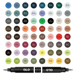 64 stuks - Collection 2 - OLO Marker