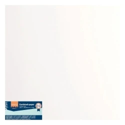 20 vel Ivory - Smooth Florence - Cardstock Paper 12x12" 216g