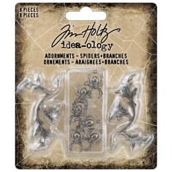 Tim Holtz - Halloween Adornments Spiders + Branches