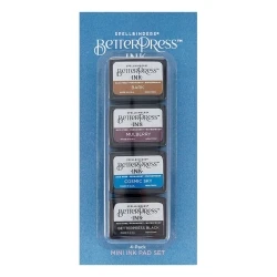 BetterPress - Ink Regal Tones Mini Set (4pcs) - Spellbinders