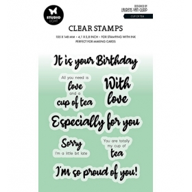 Cup of Tea Clearstamp By...