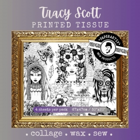 Printed Tissue - Tracy...