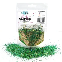 Rainbow Green - Chunky Glitter - Carlijn Design