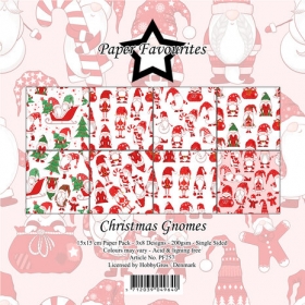 Christmas Gnomes 6x6" Paper...