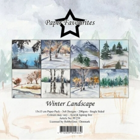 Winter Landscape 6x6" Paper...