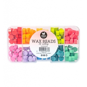 Wax Beads 10 Colors Bright...