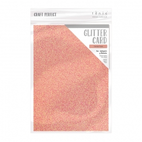 Glitter Card A4 Candy Floss...