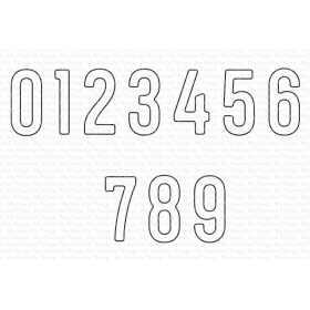 Letterboard Numbers Die-namics
