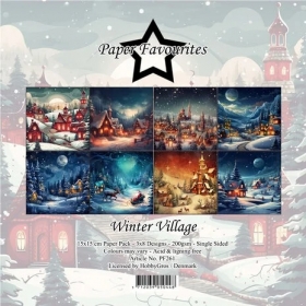 Winter Village 6x6" Paper...