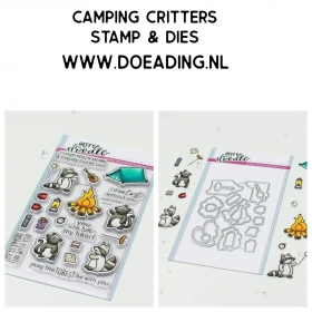 SET Camping Critters Stamps...