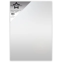 Chrome Silver A4 Mirror Card Glossy 250gsm (5pcs) - Paper Favourites