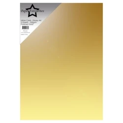 Polished Gold A4 Mirror Card Glossy 250gsm (5pcs) - Paper Favourites