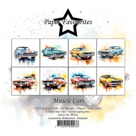 Muscle Cars 6x6" Paper Pack...