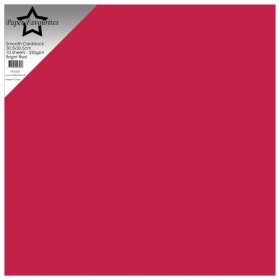 Bright Red 12x12" Smooth...