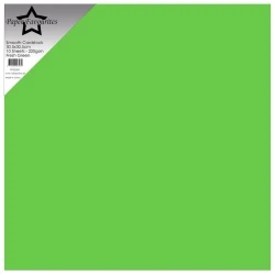 Fresh Green 12x12" Smooth Cardstock 220gsm (10pcs) - Paper Favourites