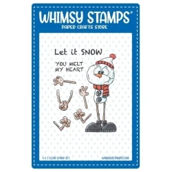 Snowman Clearstamps - Whimsy Stamps