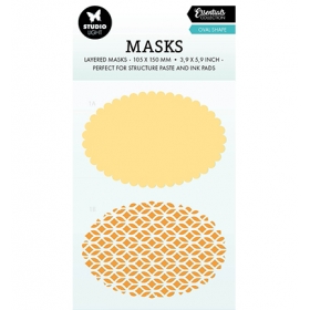 * Mask A5 Oval Shape...