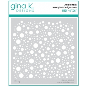 Fizzy Stencil - Gina K