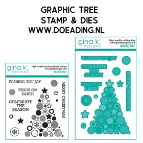 SET Graphic Tree Stamps &...