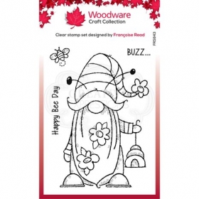 Bee Gnome Clearstamp -...