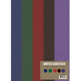 Cardstock Winter A4 - Card...
