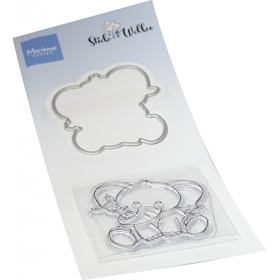 CS1153 - Elephant Hug Stamp...