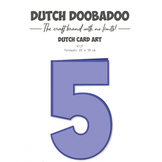 Card Art Five - Dutch Doobadoo