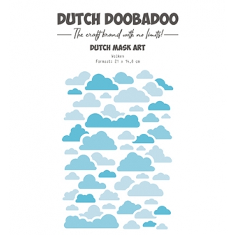 Mask Art Clouds - Dutch...