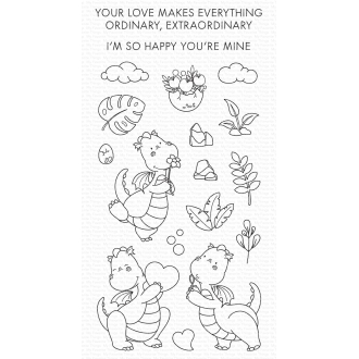 Darling Dragons Clearstamps...