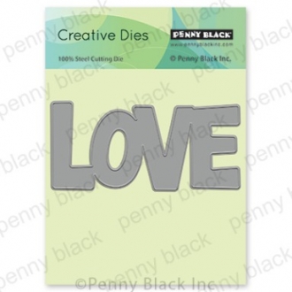 Love Letter Die - Penny Black