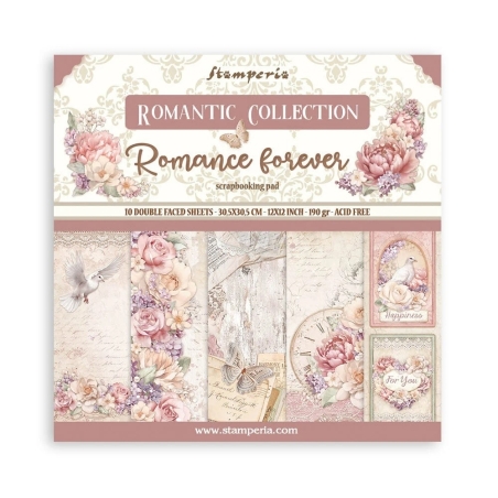 Romance Forever 12x12" Paper Pack - Stamperia