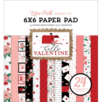 Hello Valentine 6x6" Paper...