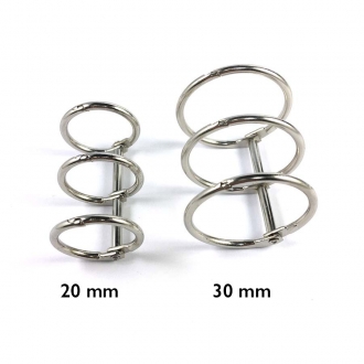 Binding Rings 20mm Silver