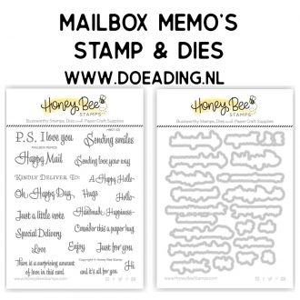 SET Mailbox Memos Stamps &...