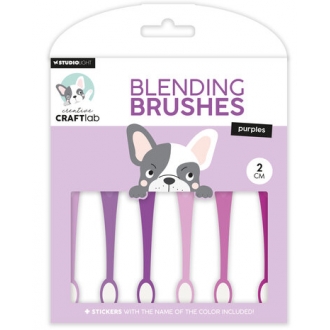 Blending Brushes Purples...