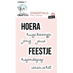 Hoera Clearstamp Essentials Nr.600 - Craftlab