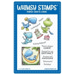 * Dino Mighties Clearstamps - Whimsy Stamps